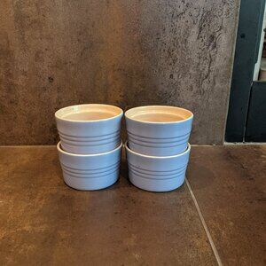 Set of 4 Le Creuset ramekins